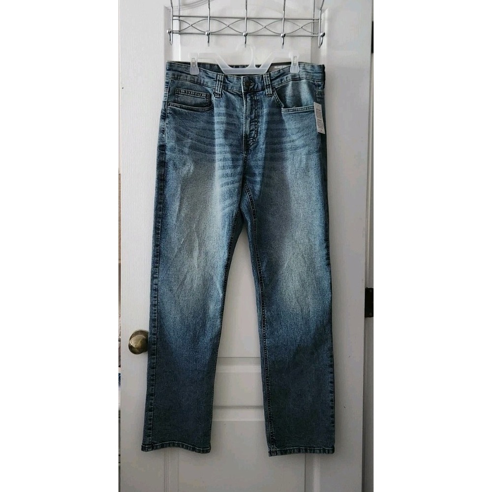 Buffalo David Bitton Driven Relaxed Straight Jeans Pants Mens‎ Size 34x32
